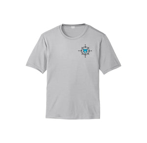 WAES-Adult Unisex Dri-Fit Shirt On-Demand Compass Logo