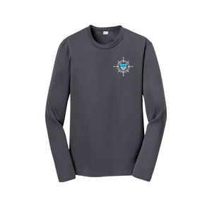 WAES-Youth Unisex Dri-Fit Long Sleeve Tee On-Demand Compass Logo