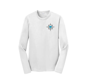 WAES-Youth Unisex Dri-Fit Long Sleeve Tee On-Demand Compass Logo