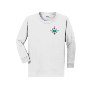 WAES-Youth Unisex Long Sleeve Tee On-Demand Compass Logo