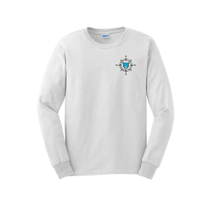 WAES-Adult Unisex Long Sleeve Tee On-Demand Compass Logo