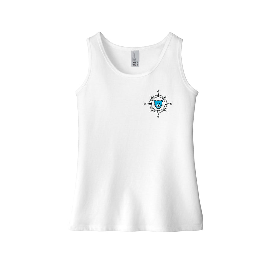 Walnut Acres Elementary Spirit Wear 2024 On-Demand-District Girls V.I.T. Tank On-Demand Compass Logo