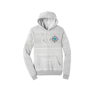 WAES-Adult Unisex Premium Sponge Fleece Pullover Hoodie On-Demand Compass Logo