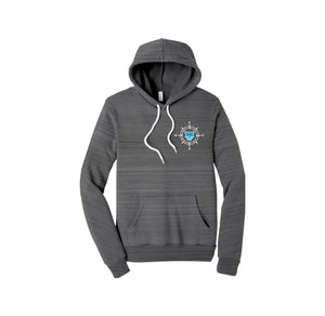 WAES-Adult Unisex Premium Sponge Fleece Pullover Hoodie On-Demand Compass Logo