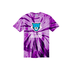 WAES-Youth Unisex Tie-Dye Shirt On-Demand Jaguar Face Logo