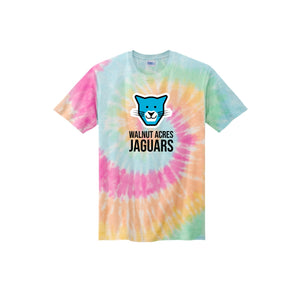 WAES-Youth Unisex Tie-Dye Shirt On-Demand Jaguar Face Logo