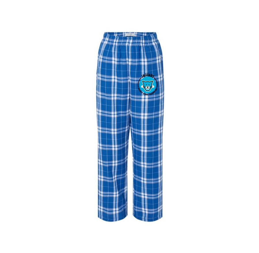 WAES-Boxercraft Youth Flannel Pants On-Demand Jaguar Circle Logo