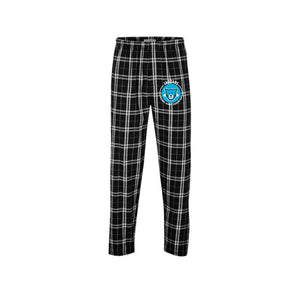 WAES-Boxercraft Adult Flannel Pants On-Demand Jaguar Circle Logo