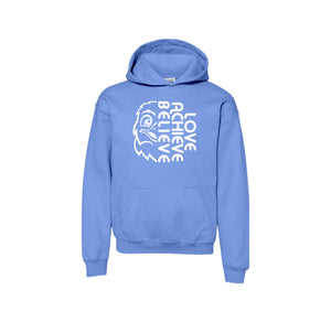 HARES STUDENT-Youth Unisex Hoodie On-Demand Half Hawk Face Logo