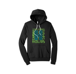 HARES STUDENT-Adult Unisex Premium Sponge Fleece Pullover Hoodie On-Demand H Logo