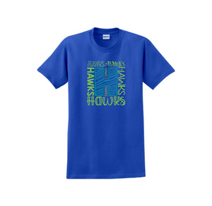 HARES STUDENT-Adult Unisex T-Shirt On-Demand H Logo