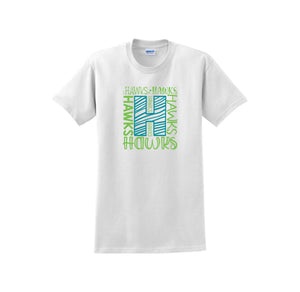 HARES STUDENT-Adult Unisex T-Shirt On-Demand H Logo