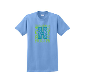 HARES STUDENT-Adult Unisex T-Shirt On-Demand H Logo