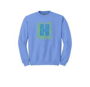 HARES STUDENT-Adult Unisex Crewneck Sweatshirt On-Demand H Logo