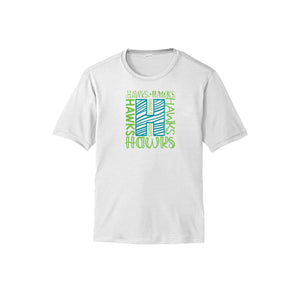 HARES STUDENT-Adult Unisex Dri-Fit Shirt On-Demand H Logo