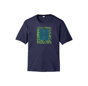 HARES STUDENT-Adult Unisex Dri-Fit Shirt On-Demand H Logo