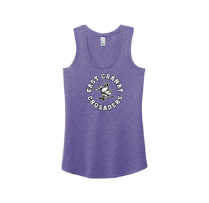 Allgrove & Seymour Spirit Wear 2024-25 On Demand-Womens Perfect Tri Racerback Tank On-Demand Circle Logo