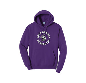 Allgrove & Seymour Spirit Wear 2024-25 On Demand-Adult Unisex Port & Co Core Fleece Pullover Hooded Sweatshirt On-Demand Circle Logo