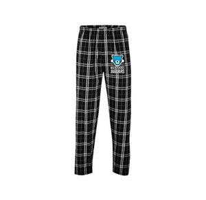 WAES-Boxercraft Adult Flannel Pants On-Demand Jaguar Face Logo