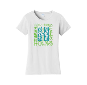 HARES STAFF-Womens Fan Favorite Tee On-Demand H Logo