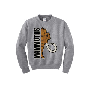 Miller Elementary School Spirit Wear 2024-25 On Demand-Youth Unisex Crewneck Sweatshirt On-Demand  Half Mammoth