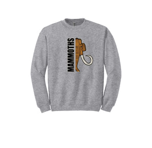 Miller Elementary School Spirit Wear 2024-25 On Demand-Adult Unisex Crewneck Sweatshirt On-Demand  Half Mammoth