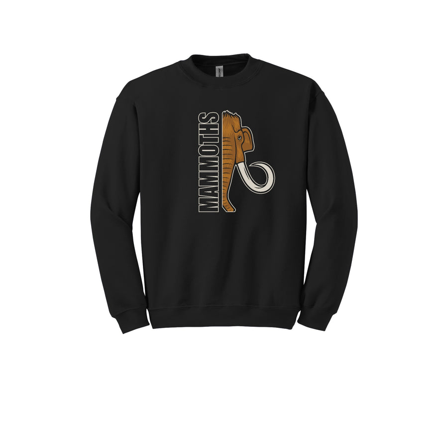 Miller Elementary School Spirit Wear 2024-25 On Demand-Adult Unisex Crewneck Sweatshirt On-Demand  Half Mammoth