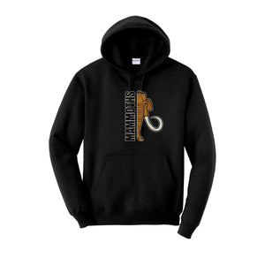 Miller Elementary School Spirit Wear 2024-25 On Demand-Adult Unisex Hoodie On-Demand  Half Mammoth