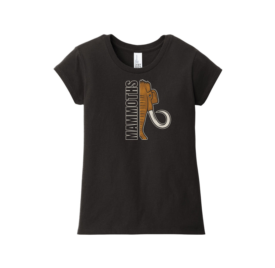 Miller Elementary School Spirit Wear 2024-25 On Demand-Girls Youth Premium Tee On-Demand  Half Mammoth