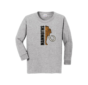 Miller Elementary School Spirit Wear 2024-25 On Demand-Youth Unisex Long Sleeve Tee On-Demand  Half Mammoth