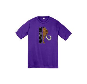 Miller Elementary School Spirit Wear 2024-25 On Demand-Youth Unisex Dri-Fit Shirt On-Demand  Half Mammoth