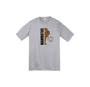 Miller Elementary School Spirit Wear 2024-25 On Demand-Youth Unisex Dri-Fit Shirt On-Demand  Half Mammoth