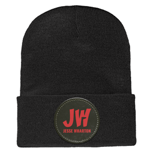 Jesse Wharton On-Demand-1501 Yupoong Adult Cuffed Knit Beanie - Circle Patch