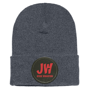 Jesse Wharton On-Demand-1501 Yupoong Adult Cuffed Knit Beanie - Circle Patch