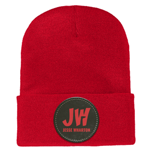 Jesse Wharton On-Demand-1501 Yupoong Adult Cuffed Knit Beanie - Circle Patch