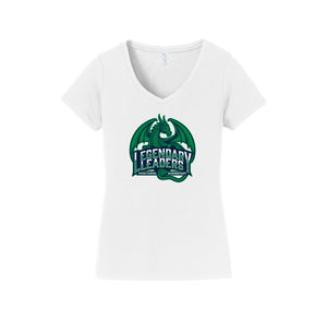 Voss Farms Legendary Leaders-Womens Fan Favorite V-Neck Tee On-Demand