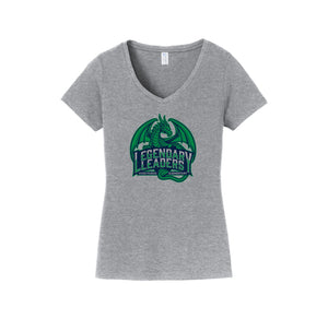 Voss Farms Legendary Leaders-Womens Fan Favorite V-Neck Tee On-Demand