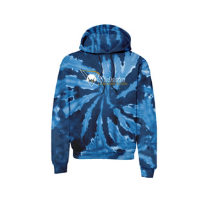 Victoria Elementary Spirit Wear 2024-25 On Demand-Adult Unisex Tie-Dye Pullover Hooded Sweatshirt On-Demand