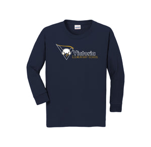 Victoria Elementary-Youth Unisex Long Sleeve Tee On-Demand