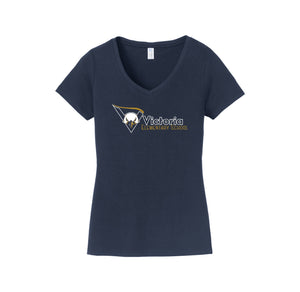 Victoria Elementary-Womens Fan Favorite V-Neck Tee On-Demand