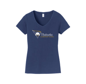 Victoria Elementary-Womens Fan Favorite V-Neck Tee On-Demand