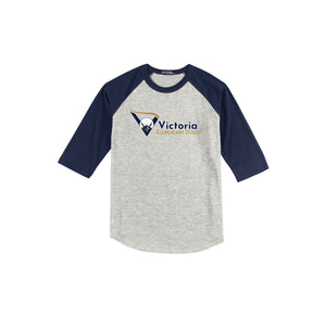 Victoria Elementary-Youth Unisex Baseball Tee On-Demand