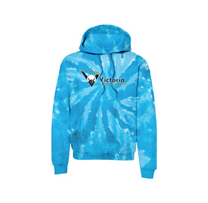 Victoria Elementary Spirit Wear 2024-25 On Demand-Adult Unisex Tie-Dye Pullover Hooded Sweatshirt On-Demand