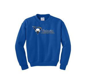 Victoria Elementary-Youth Unisex Crewneck Sweatshirt On-Demand