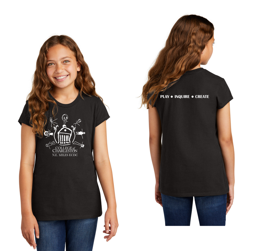 N.E. Miles ECDC On Demand-Girls Youth Premium Tee On-Demand