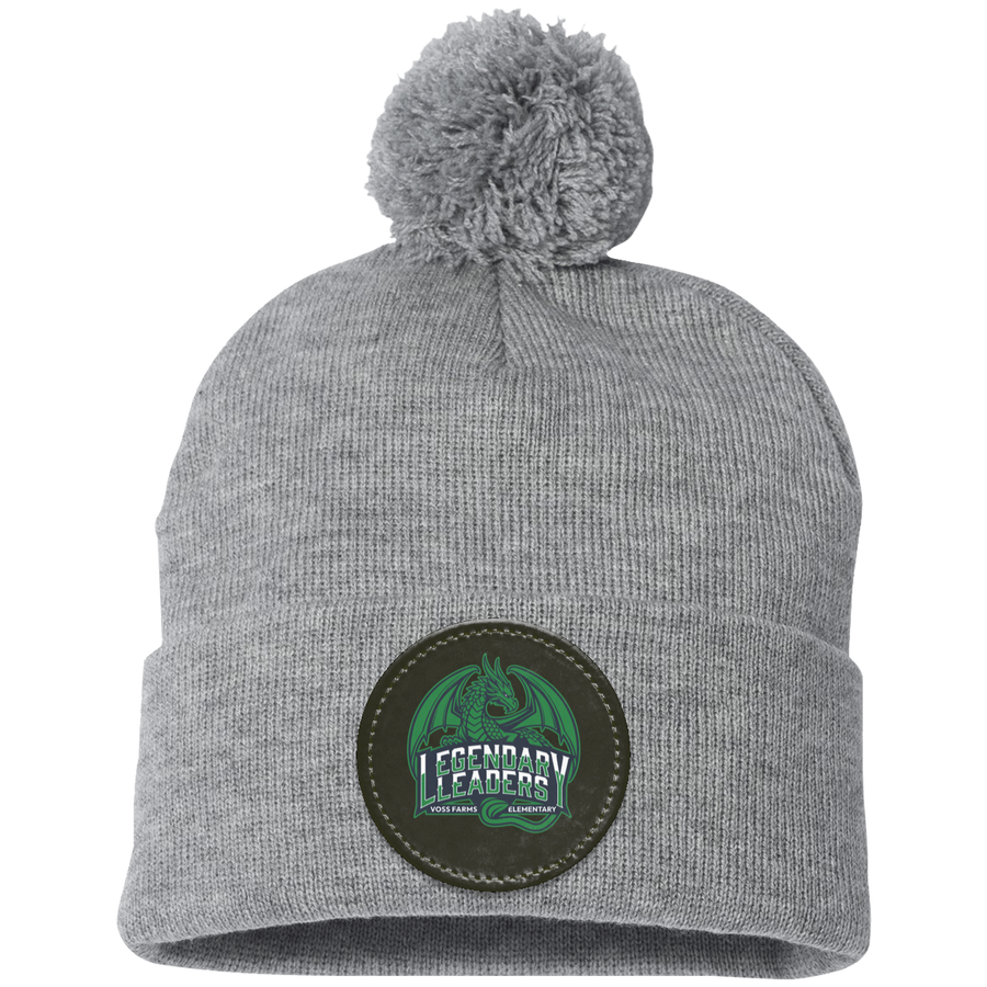 Voss Farms Legendary Leaders-SP15 Pom Pom Knit Cap - Circle Patch