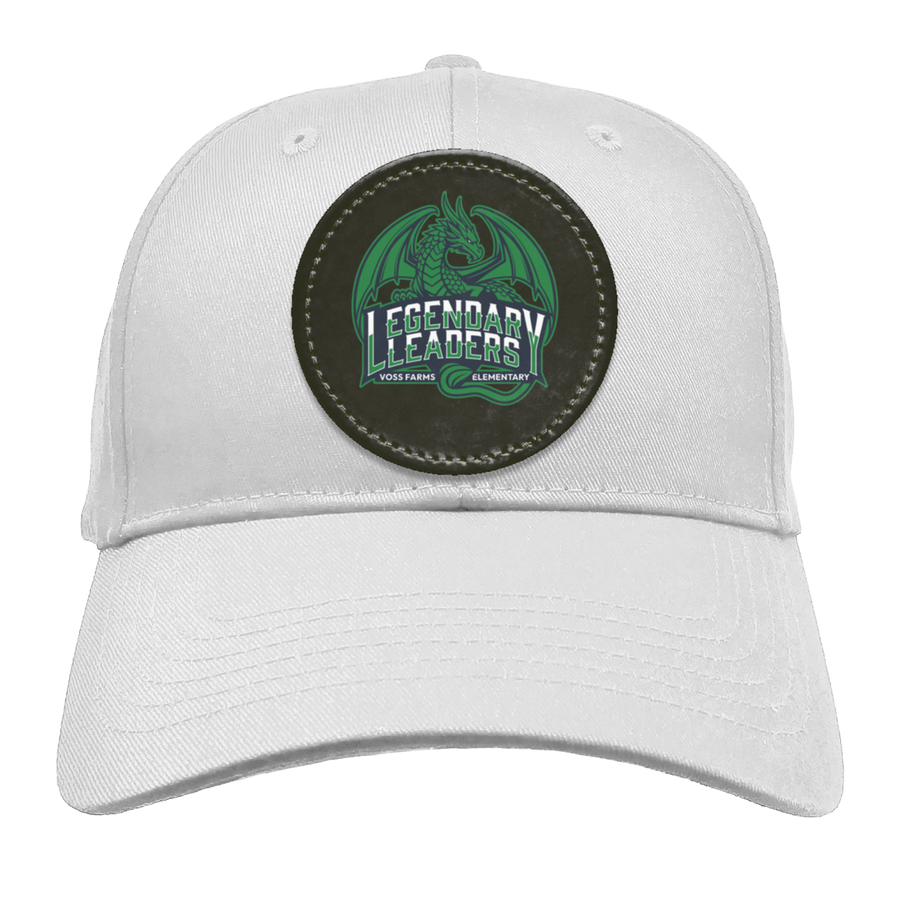 Voss Farms Legendary Leaders-BX020 Structured Twill Cap - Circle Patch