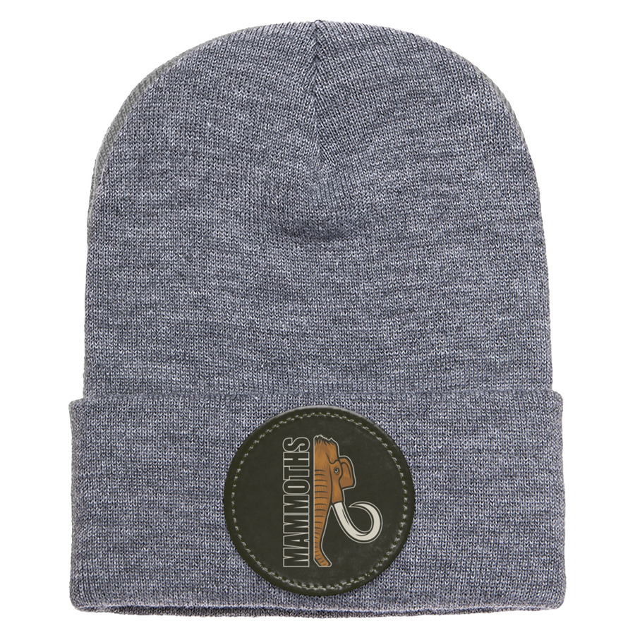 Miller Elementary School-1501 Yupoong Adult Cuffed Knit Beanie - Circle Patch