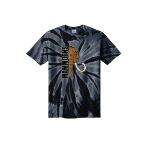 Miller Elementary School Spirit Wear 2024-25 On Demand-Youth Unisex Tie-Dye Shirt On-Demand  Half Mammoth