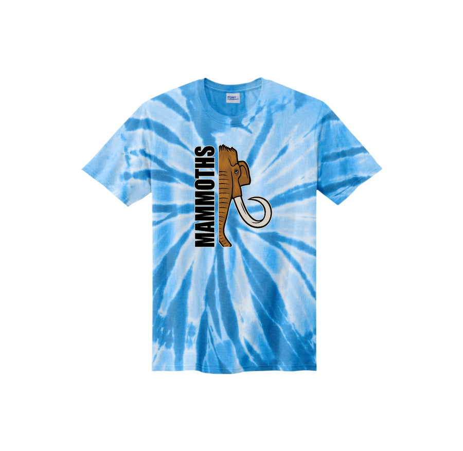 Miller Elementary School Spirit Wear 2024-25 On Demand-Youth Unisex Tie-Dye Shirt On-Demand  Half Mammoth